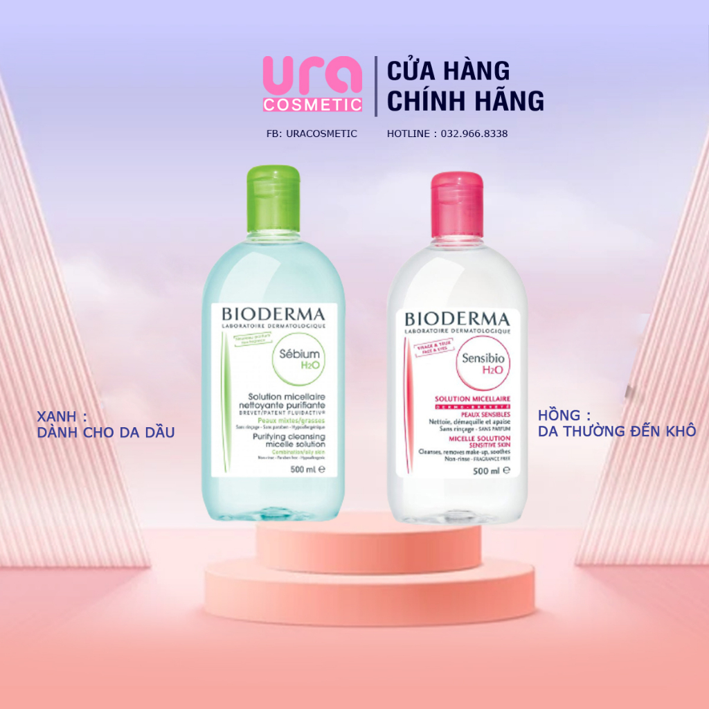 Nước tẩy trang Pio 500ml dành cho mọi loại da nhaỵ cảm dầu mụn