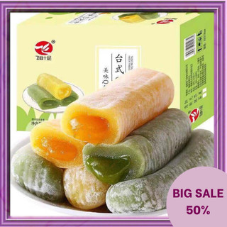 Sỉ hộp 15 cái bánh mochi dài vị hoa quả Đài Loan