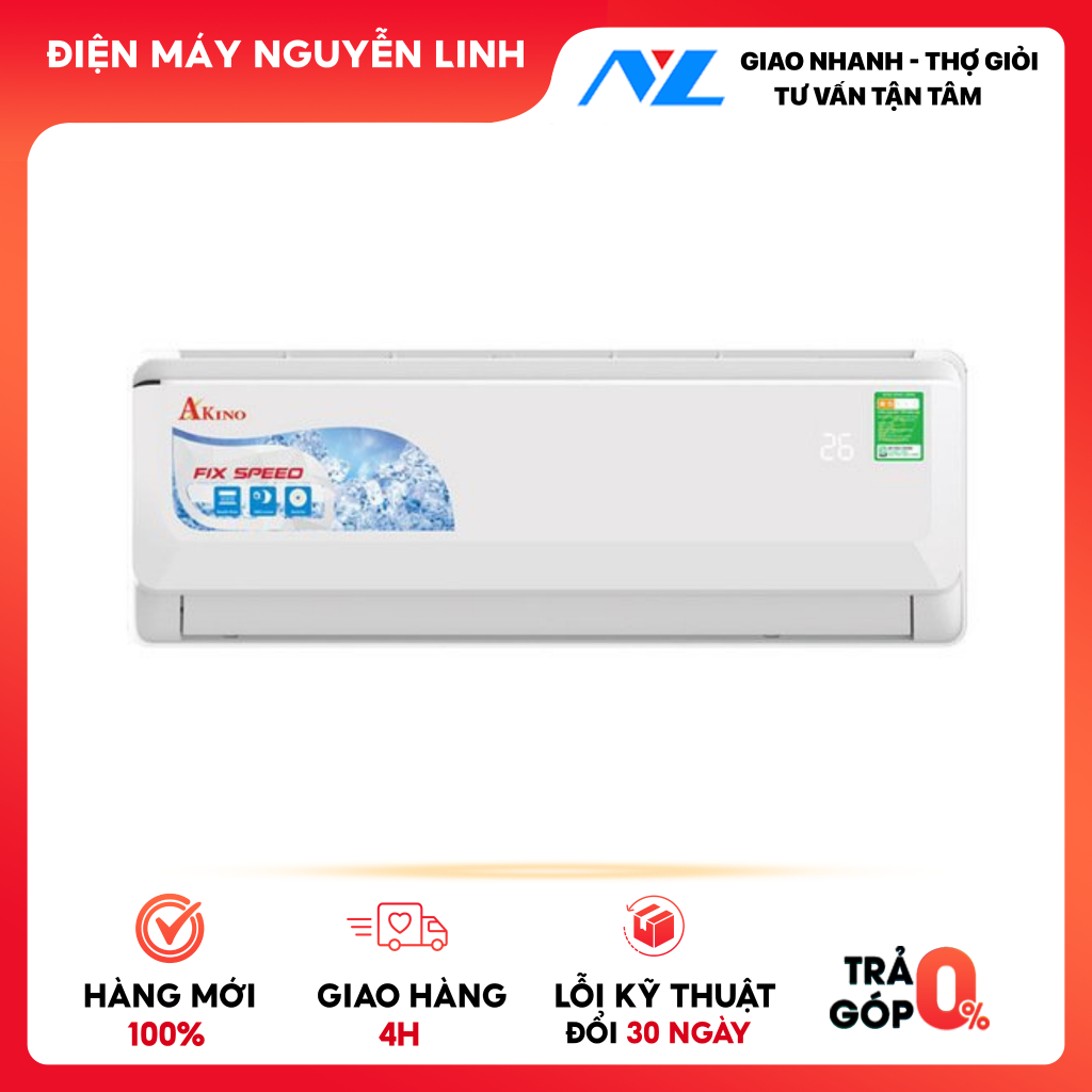 TH-M24CFS1A - FREESHIP - Máy Lạnh AKINO 2.5HP Mono TH-M24CFS1A - R32 - Thái Lan - Hàng Chính Hãng