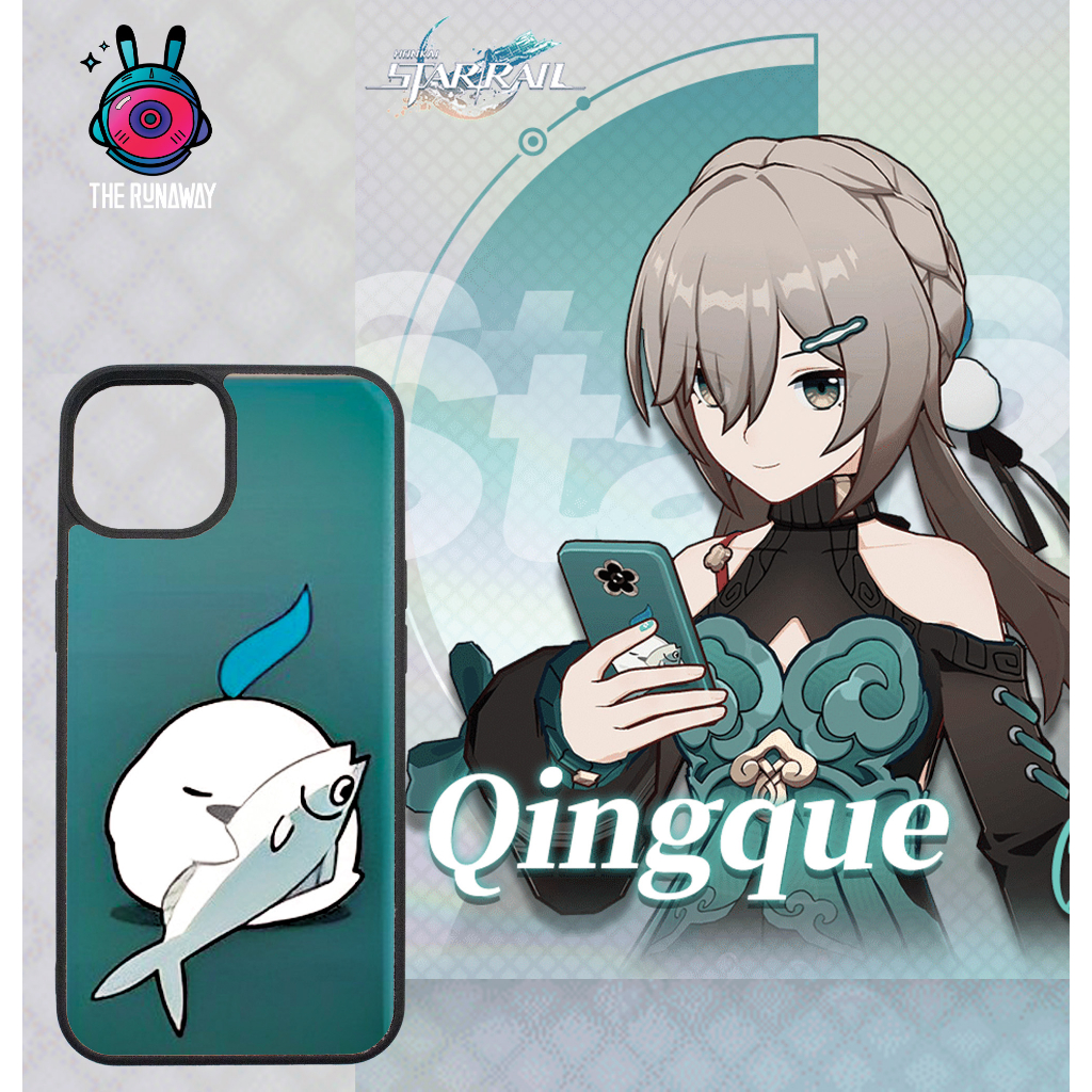 Ốp điện thoại Honkai Star Rail: Qingque cho Samsung, Iphone, Oppo, Xiaomi, Huawei, Vsmart..