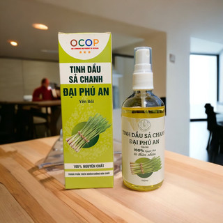 Tinh dầu sả chanh đại phú an - yên bái 100% nguyên chất từ thiên nhiên