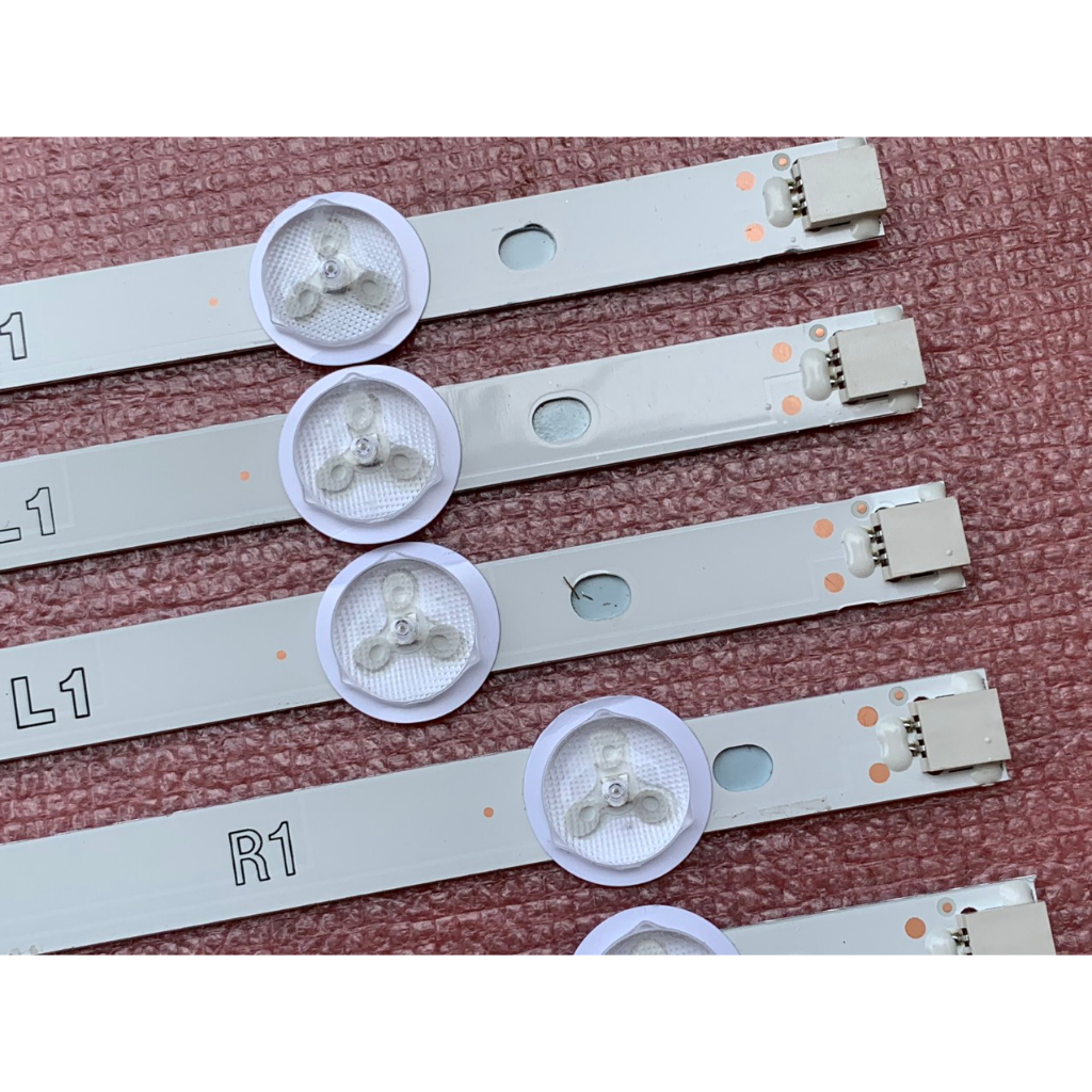 LED TIVI LG 42LN5110 42LN5200 42LN5400 42LA6200 6916L-1509A 1510A 1511A 1512A MỚI 100%, BỘ 10 THANH, MỖI THANH 5 BÓNG 3V
