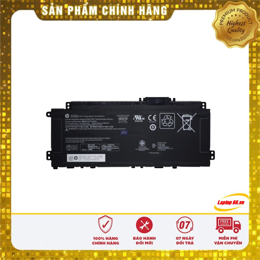 Pin Laptop HP Pavilion x360 13-bb 14-dv 14m-dw 14-dk 15-eh