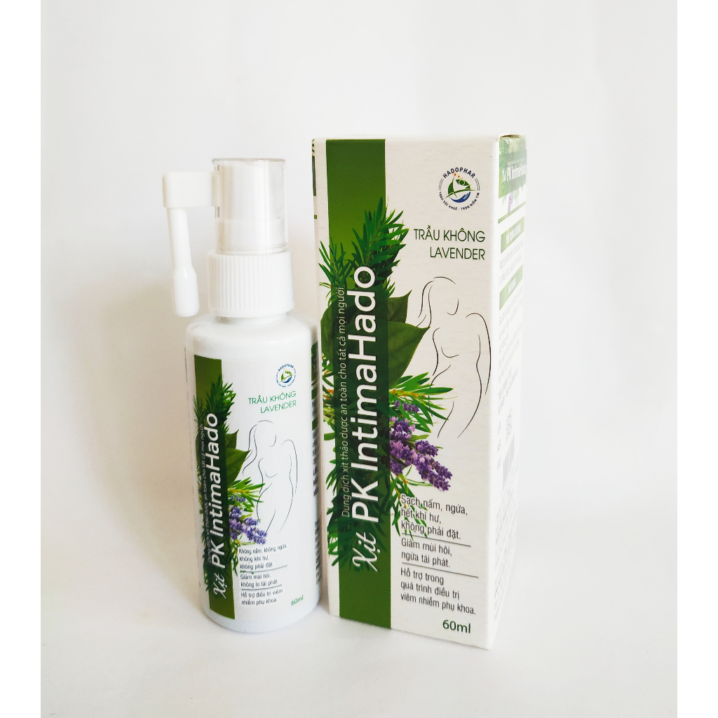 Xịt Phụ Khoa Intima Hado – Không Cần Phải Đặt Thuốc – Không Nấm, Ngứa, Khí Hư – Giảm Mùi Hôi Không Lo Tái Phát, LAVENDER
