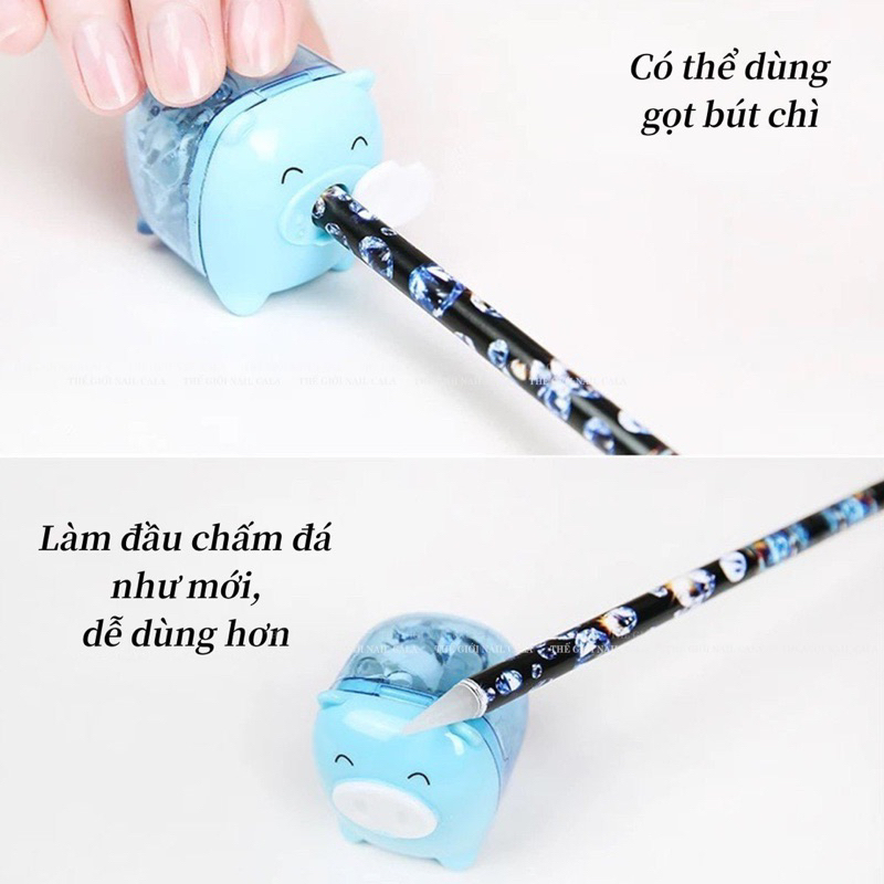 Sáp chấm đá - bút đính đá nail chuyên dụng- chấm đá sáp