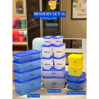 Set MODERN 16 Tupperware giá rẻ