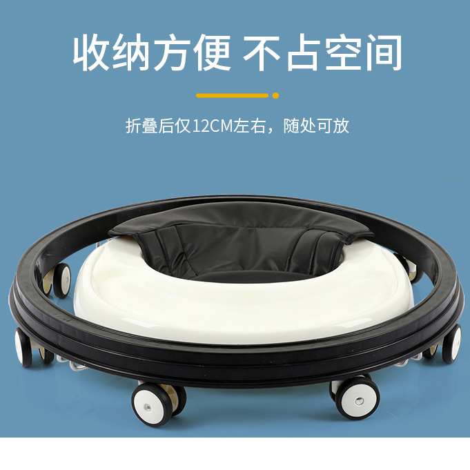 Xe tập đi cho bé - Xe tròn tập đi - Kiêm xe ăn dặm điều chỉnh nhiều chế độ cao thấp.