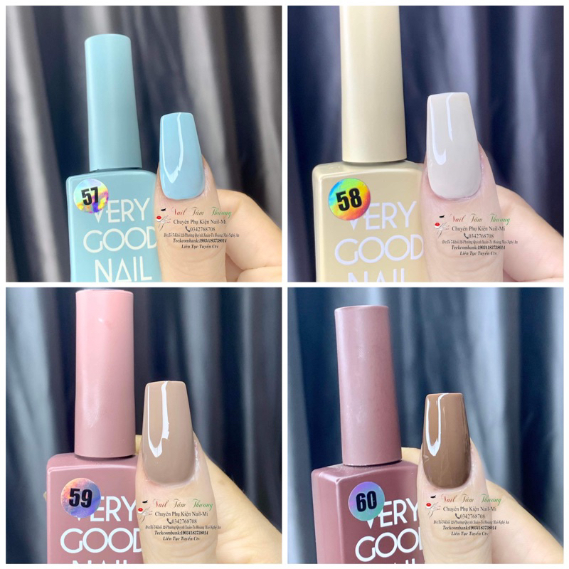 Sơn verygood lẻ mã tu 52đến 60