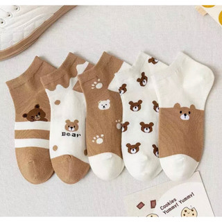 Tất Cotton Hàn Quốc  (Giao Màu Ngẫu Nhiên)