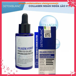 [Chính hãng]Serum dưỡng collagen thuỷ phân dưỡng trắng chống lão hóa da mặt chuyên sâu detox blanc