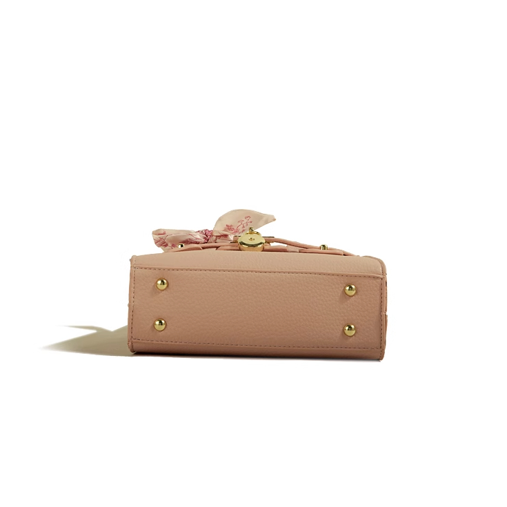 🌸Hàng Order🌸 Túi Xách Muzi&kai Chính Hãng Hình Da Chần Gắn Khoá Quai Xách Quấn Nơ Quai Da Đeo Nữ Tính 🌸Hàng Quảng Châu