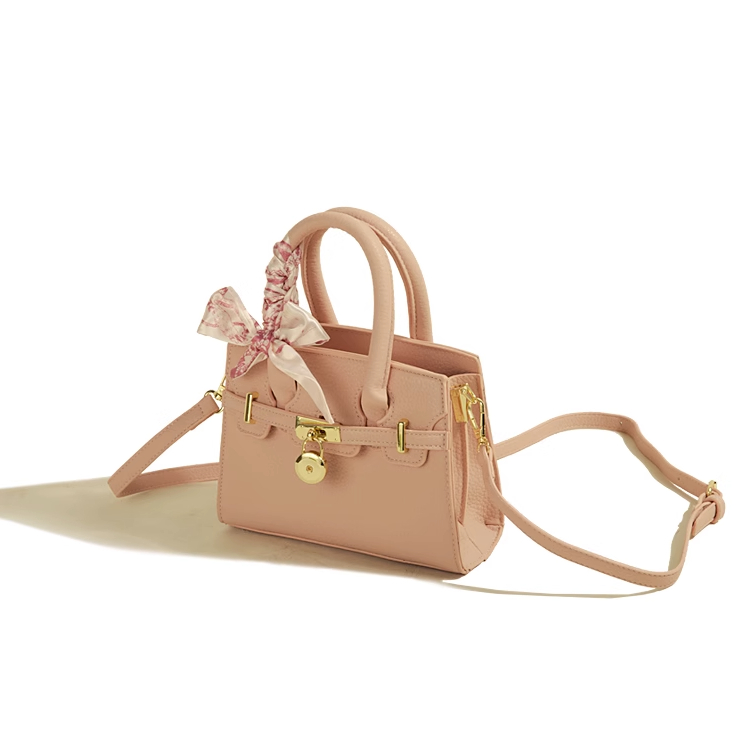 🌸Hàng Order🌸 Túi Xách Muzi&kai Chính Hãng Hình Da Chần Gắn Khoá Quai Xách Quấn Nơ Quai Da Đeo Nữ Tính 🌸Hàng Quảng Châu