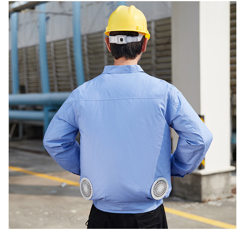 Áo Quạt Gió Điều Hoà DAIZO Chính Hãng Pin 30.000mAh, Chạy 10 - 17 Tiếng, BH 1 Năm, Tặng 2 Túi Đá Khô