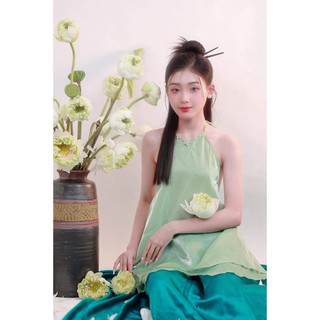 Áo yếm tơ áo yếm chụp sen