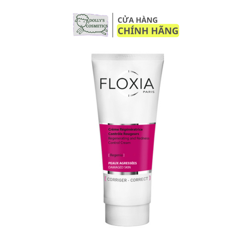 Kem Dưỡng Phục Hồi Giảm Đỏ Da Nhạy Cảm, Tổn Thương Floxia Regenerating & Redness Control Cream