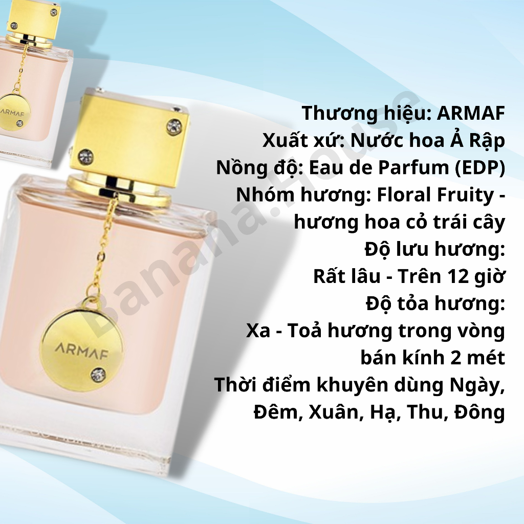 Mẫu Thử 10ml Nước Hoa Nữ Club De Nuit Women EDP Cô Nàng Kiêu Sa Chính Hãng Thơm Lâu