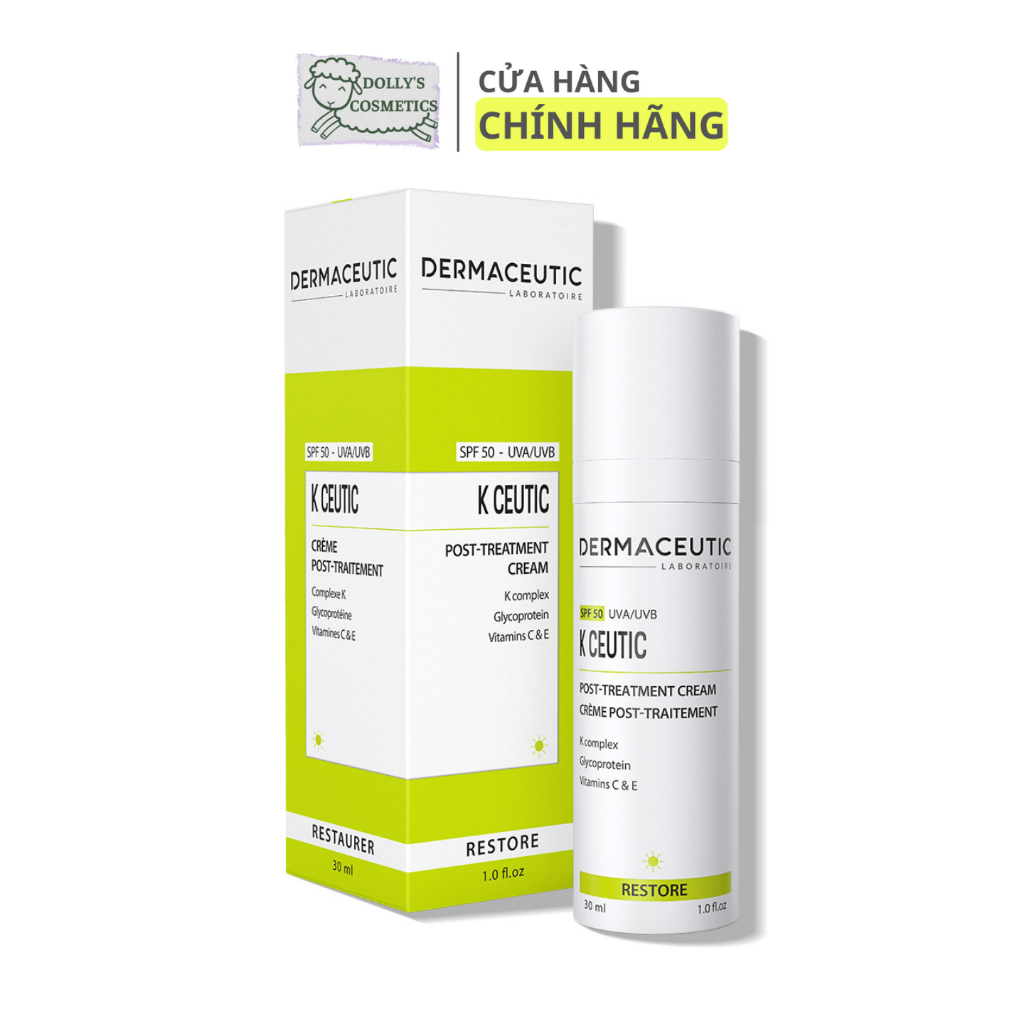 Kem Nuôi Dưỡng, Phục Hồi Da Sau Liệu Trình K Ceutic Dermaceutic - Pháp
