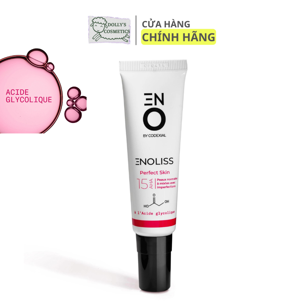 Nhũ Tương Làm Mềm Và Tái Tạo Da Enoliss Perfect Skin 15 AHA By Codexial - Pháp