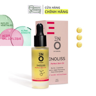 Dầu dưỡng tẩy tế bào chết bha dành cho da nhờn mụn enoliss perfect skin oil by codexial