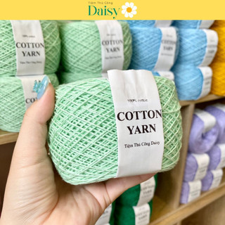 Sợi hè cotton yarn 100 siêu mềm mát-móc áo váy cho người lớn và em bé