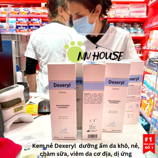 Date T2.26 Kem nẻ Dexeryl cream 250g cho bé chàm sữa, cơ địa, mẩn, đỏ. Kem dưỡng da khô, dưỡng ẩm từ glycerol, vaseline