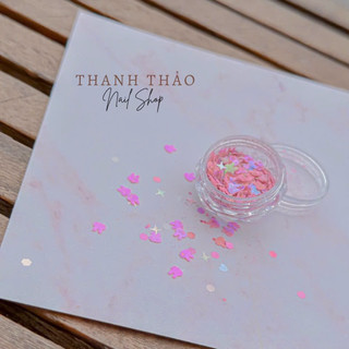 Nhũ thỏ mix ẩn móng