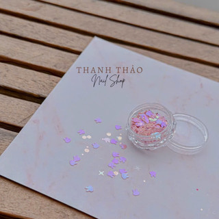 Nhũ thỏ mix ẩn móng