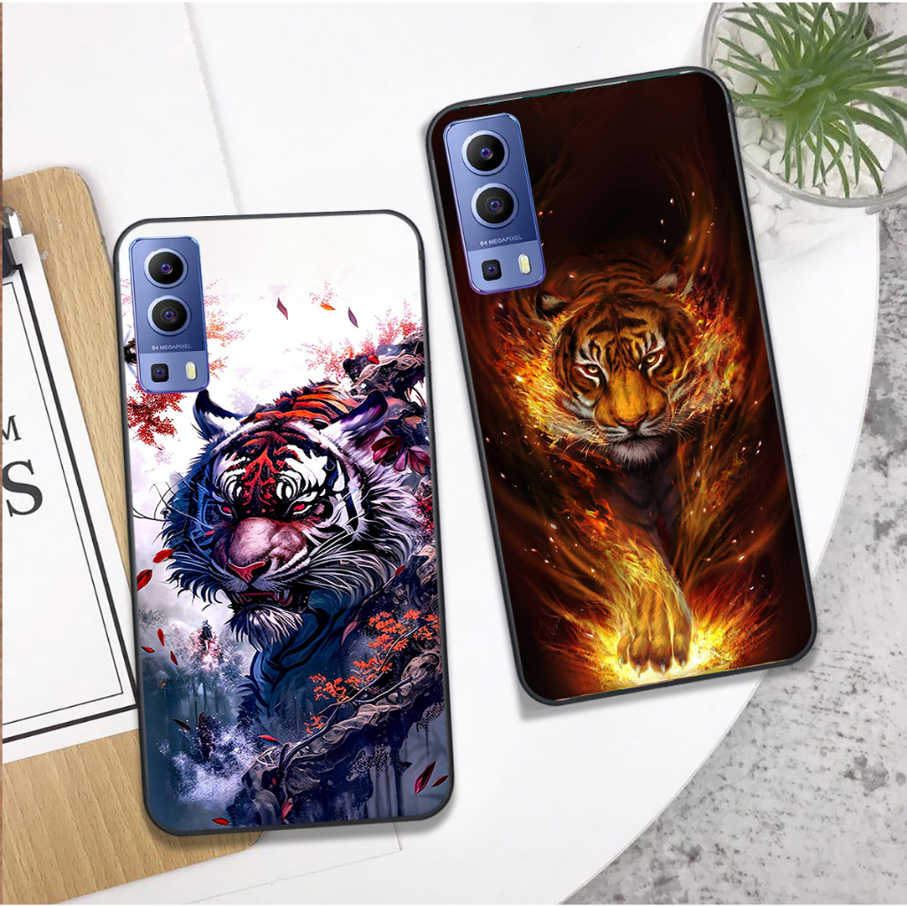 Ốp Vivo Y72 5G / Y51 2020 / Y53S in hình họa tiết rồng hổ 3d đẹp chất hot trend 2023