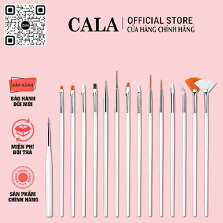 Bộ cọ 15 cây - set 15 cây cọ học vẽ nail- bộ cọ vẽ móng 15 cây- bộ cọ vẽ nail cơ bản