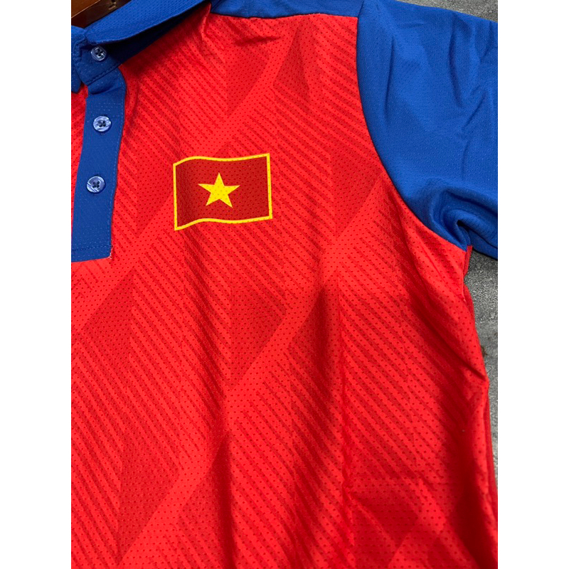 ÁO POLO SEAGAME 32 MÀU ĐỎ