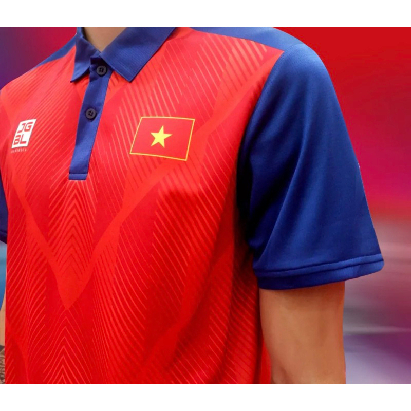 ÁO POLO SEAGAME 32 MÀU ĐỎ