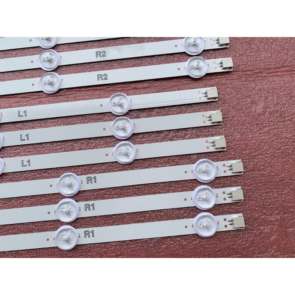BỘ LED TIVI LG 47LN5200 47LN5400 47LN5700 47LN575 47LN578 47LA620 47LP360. CHÓA NHỎ 3V, MỚI 100%, BỘ 6 THANH DÀI