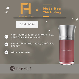 Nước hoa unisex dom rosa edp chiết 10ml, 20ml - nước hoa thế hoàng
