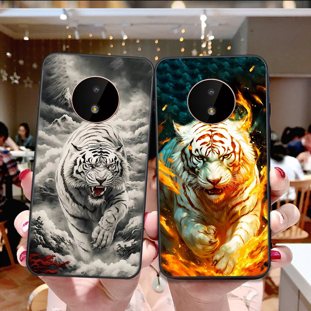 Ốp Nokia G20 / G21 in hình họa tiết rồng hổ 3d đẹp chất hot trend 2023