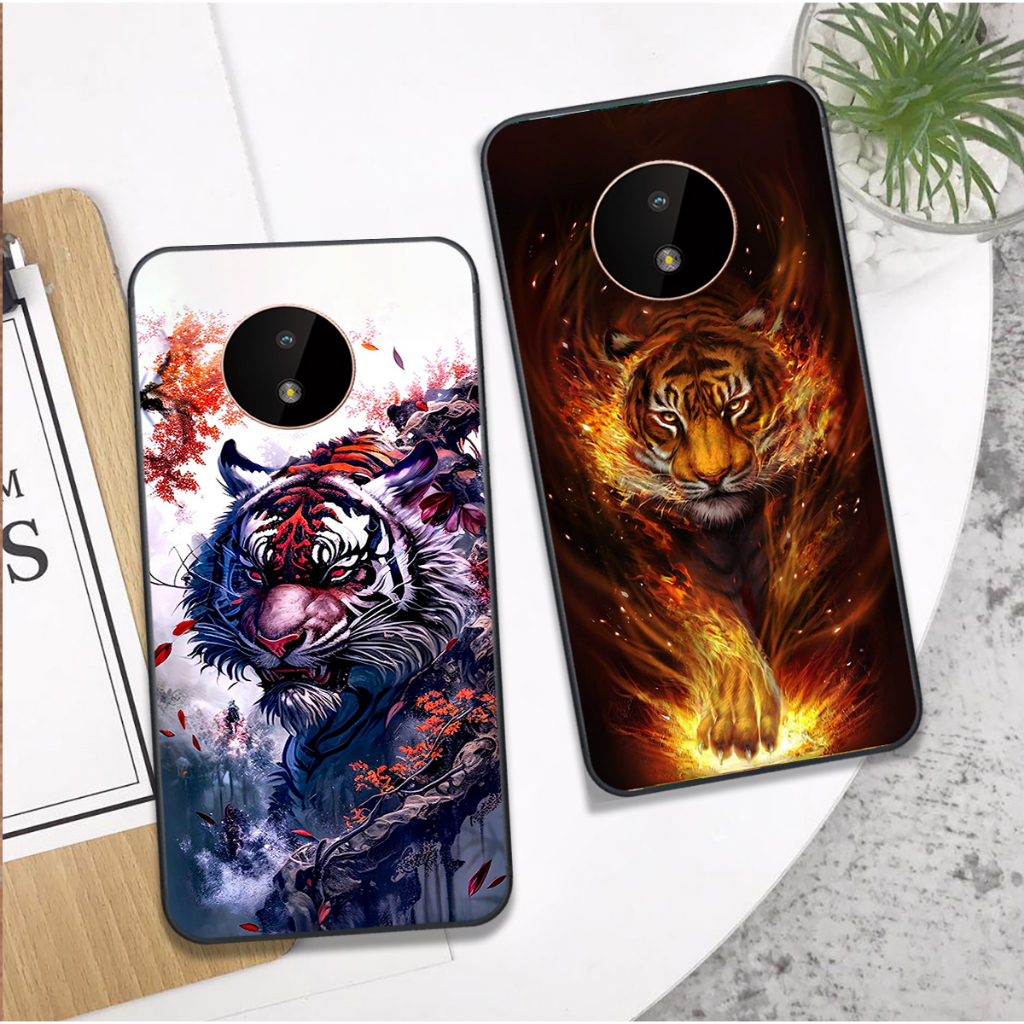 Ốp Nokia G20 / G21 in hình họa tiết rồng hổ 3d đẹp chất hot trend 2023