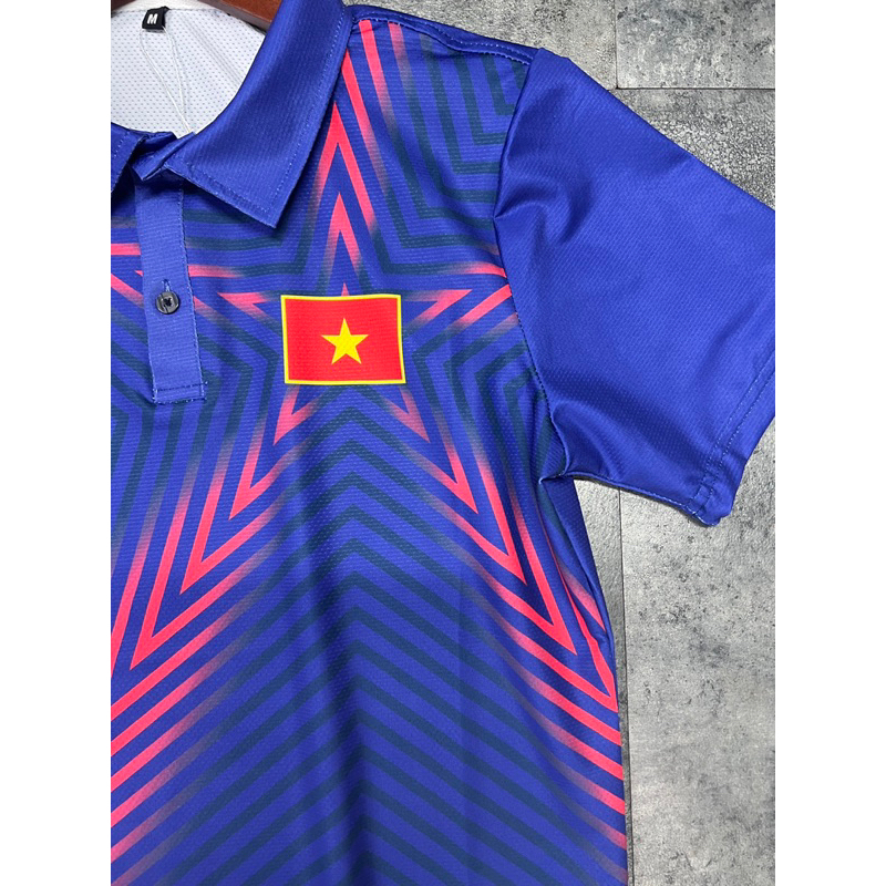 ÁO POLO SEAGAME 32 MÀU XANH