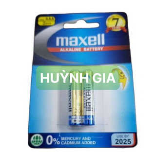 Pin AAA - AA Maxell Alkaline 1 vĩ 2 viên Made in Indonesia CHÍNH HÃNG
