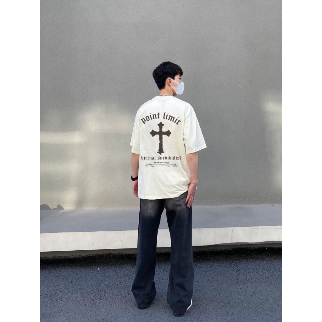 Áo thun nam PEARDODO tay ngắn dáng rộng thời trang phong cách