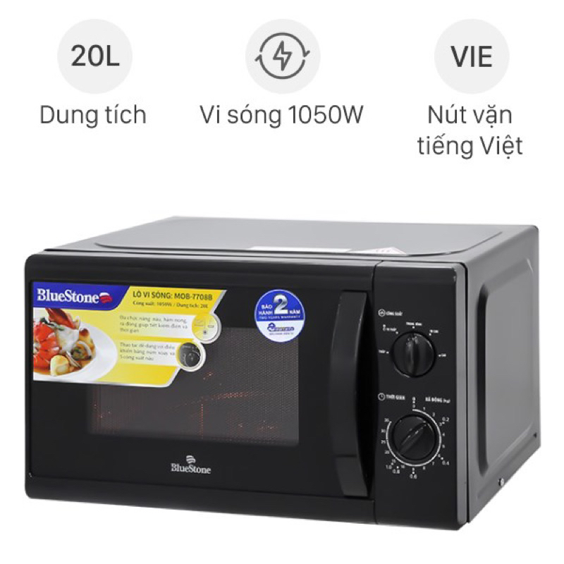Lò vi sóng Bluestone trưng bày 100% chính hãng