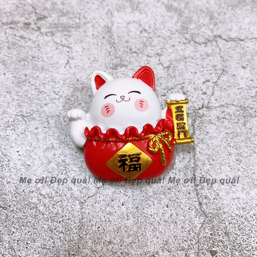 Nam châm hít dán dính tủ lạnh trang trí vật phẩm may mắn