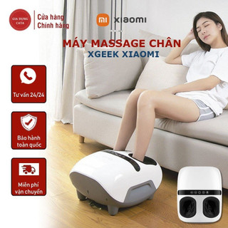 Máy massage chân Xiaomi, dụng cụ massage trị liệu, bấm huyệt bàn chân Xiaomi XGEEK F3, massage chân 360 độ