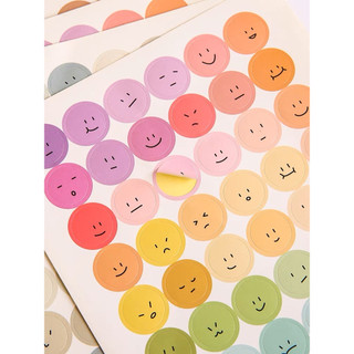 Sticker  mặt tròn cảm xúc