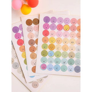 Sticker  mặt tròn cảm xúc