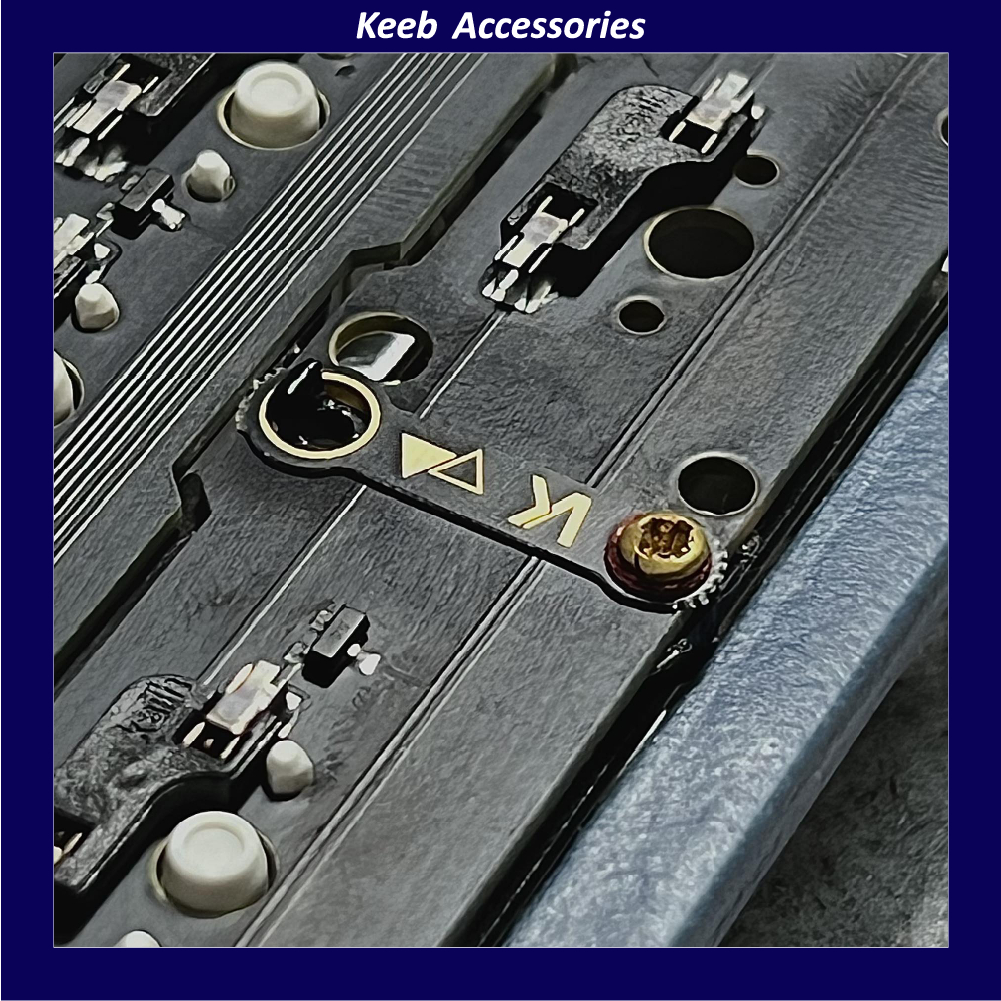 Đệm stab dùng cho bàn phím cơ hãng KA | Stabilizer PCB Mount Shimmer KA | Shim | PCB 1.2 mm