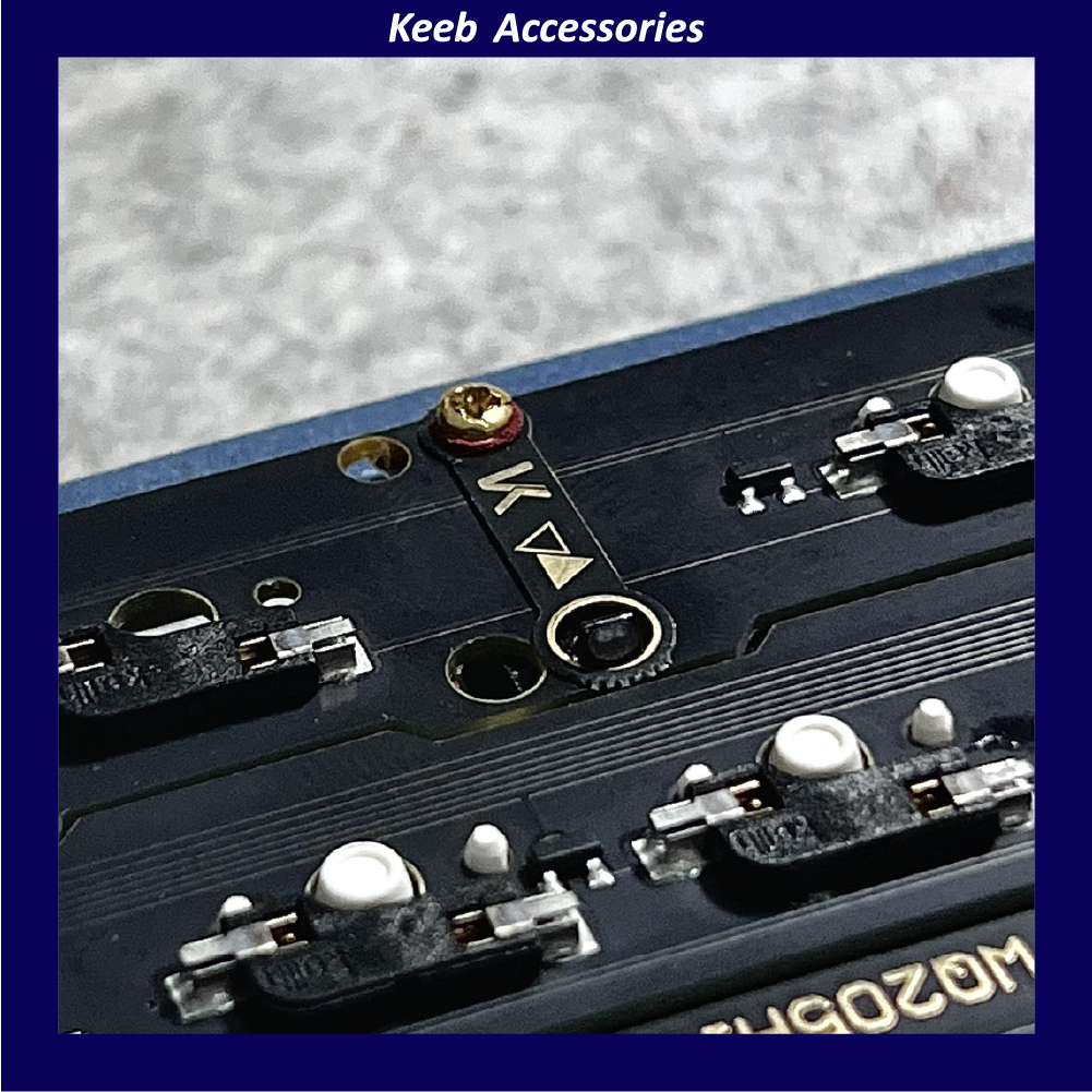 Đệm stab dùng cho bàn phím cơ hãng KA | Stabilizer PCB Mount Shimmer KA | Shim | PCB 1.2 mm