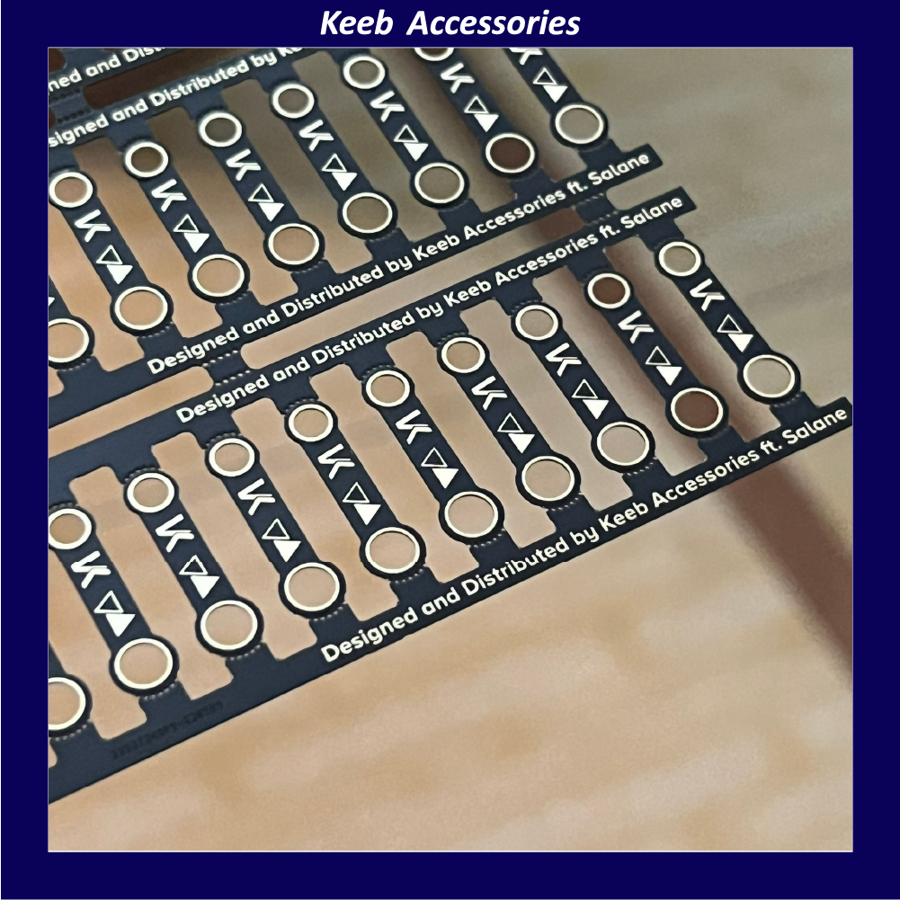 Đệm stab dùng cho bàn phím cơ hãng KA | Stabilizer PCB Mount Shimmer KA | Shim | PCB 1.2 mm