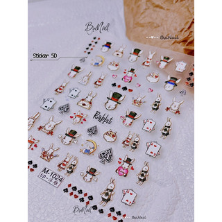Sticker nổi 5d mẫu mới