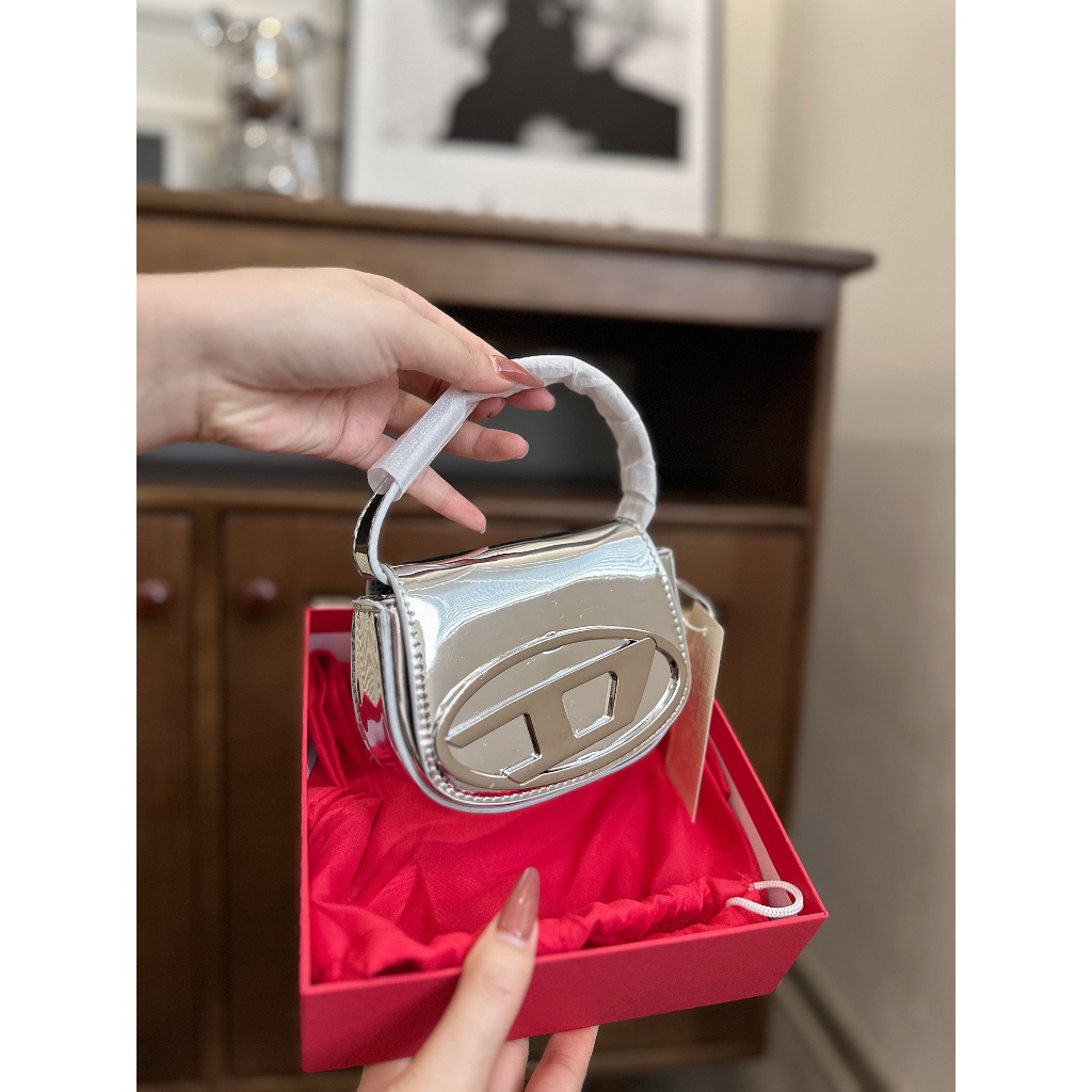 Túi xách nữ túi cầm tay đeo chéo D.iesel mini fullbox #TX046 -Linastore