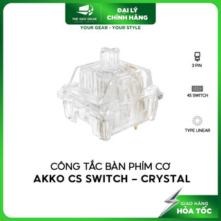 Công tắc bàn phím cơ - akko cs switch – crystal