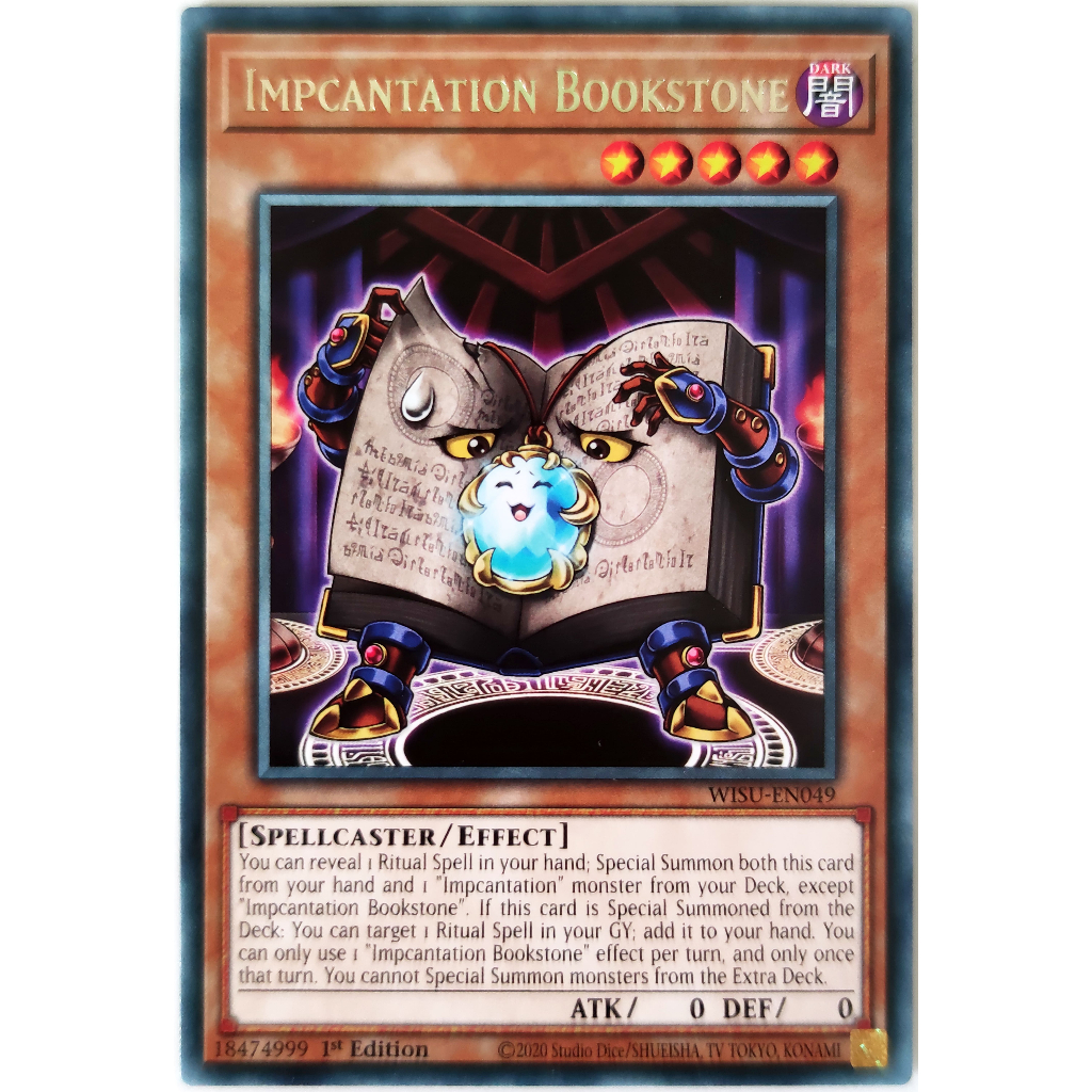 [Thẻ Yugioh] Impcantation Bookstone |EN| Rare
